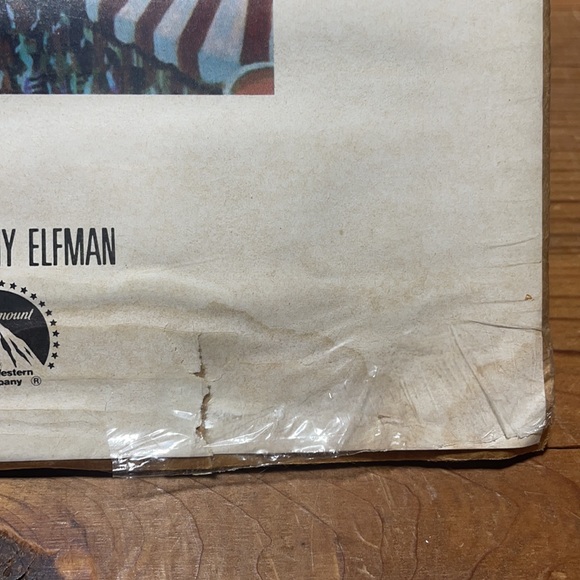 Vintage 1988 Pee Wee's Big Top Movie Poster in Sealed Package! - Picture 9 of 16